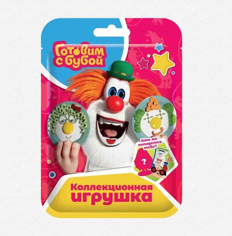 Игрушка Конфитрейд Готовим с Бубой в флоупаке пластик 4х11х17,5см