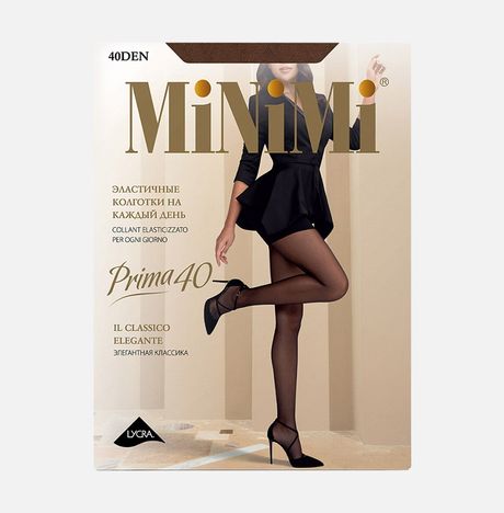 Колготки Миними Прима 40 шортики Неро 3