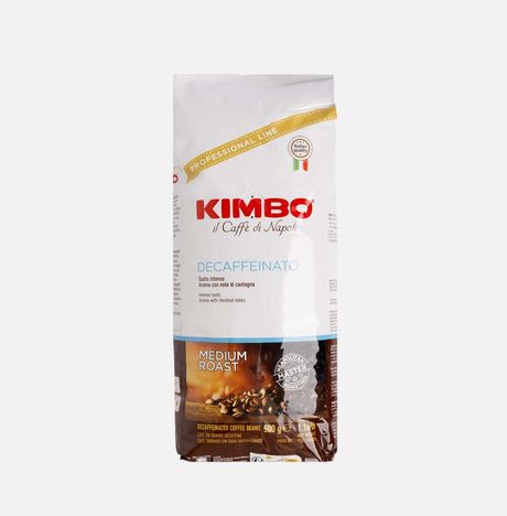Кофе Кимбо Декафинато зерно м/у 500г