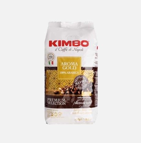 Кофе Кимбо Голд 100% Арабика зерно м/у 250г