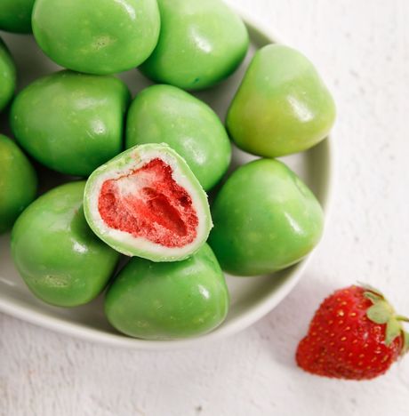 Клубника Альфа Фуд Лаймберри со вкусом лайма в шоколаде вес