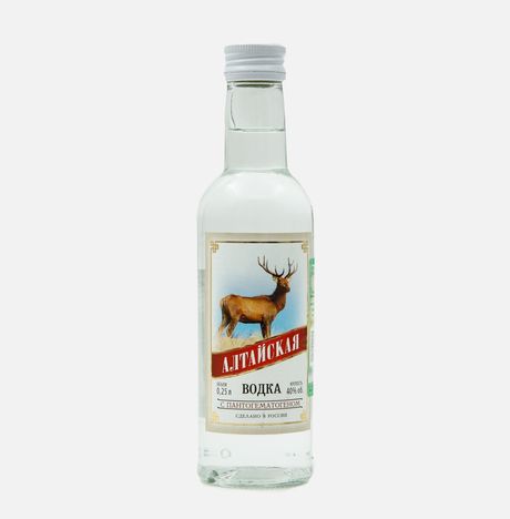 Водка Алтайская 40% ст/б 0,25л 