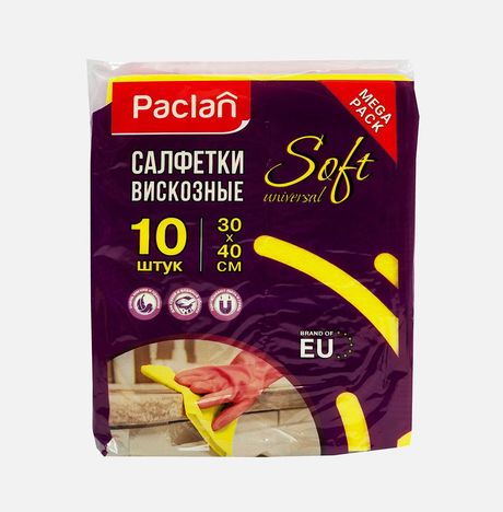Салфетки Паклан Универсальные 40х30см 10шт