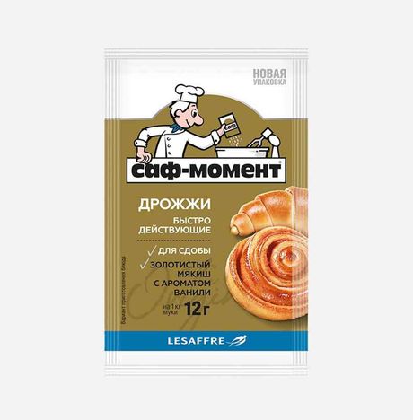 Дрожжи САФ-Момент для Сдобы 12г