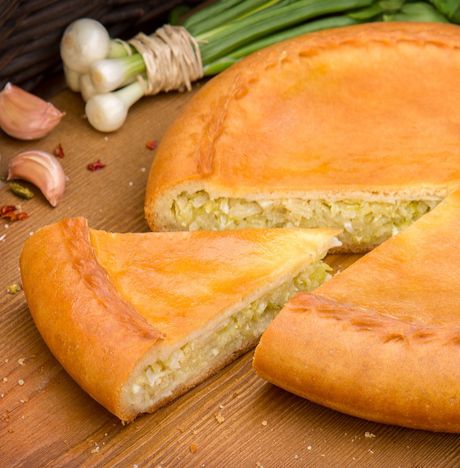 Пирог с капустой вес