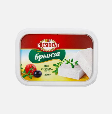 Сыр Президент Брынза 48% 250г