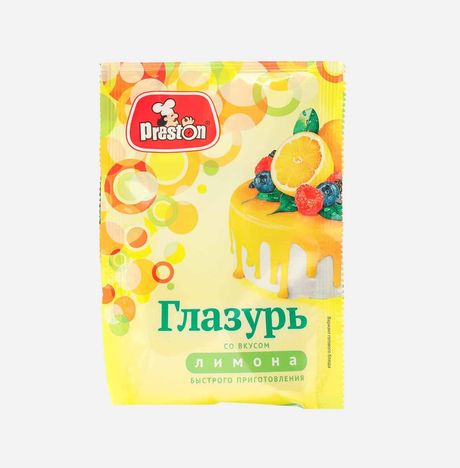 Глазурь Престон с ароматом лимона 50г