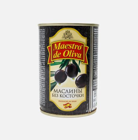 Маслины Маэстро де Олива б/к ж/б 280г