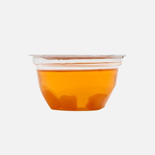 Желе Снеговичок Персик с кусочками пл/ст 150г