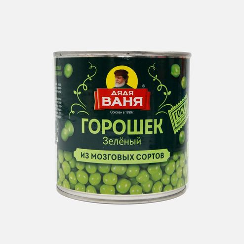 Горошек Дядя Ваня зеленый ж/б 425мл