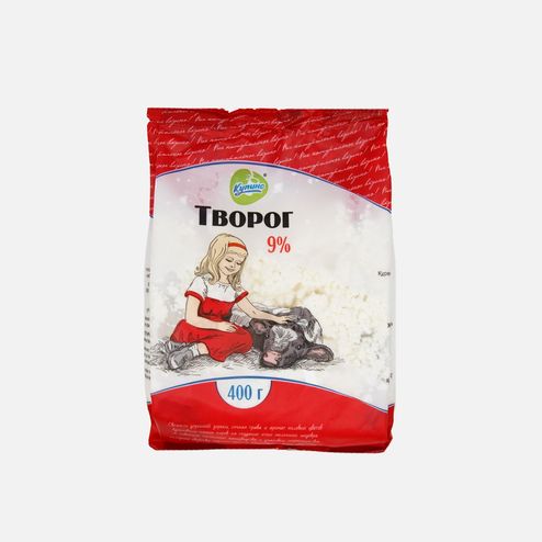 Творог Купино 9% пл/пак 400г