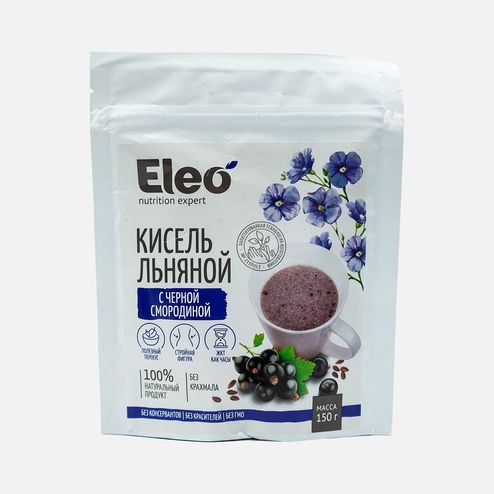 Кисель Сила Алтая Льняной с черной смородиной к/к 150г