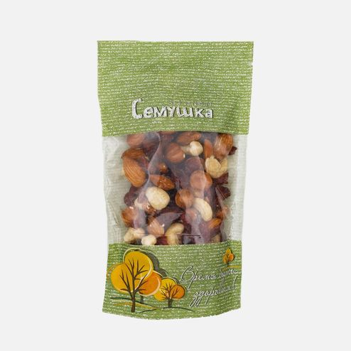 Смесь Семушка орехов с клюквой 120г 