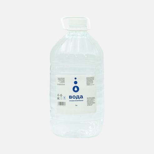 Вода питьевая негазированная 5л
