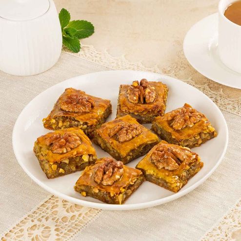 Пахлава Гянджинская с грецким орехом и арахисом вес