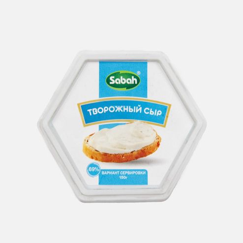 Сыр Сабах творожный мягкий 69% пл/ванна 150г