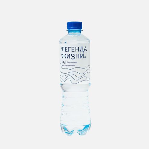 Вода Легенда жизни питьевая с кислородом негаз пэт 0,5л