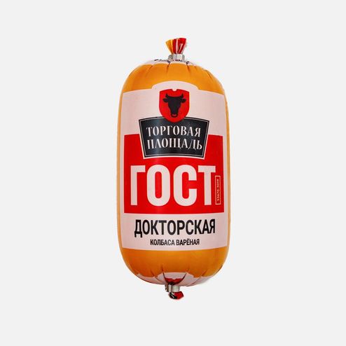 Колбаса Торговая площадь Докторская п/а 350г