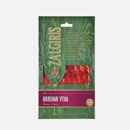 Грудка Залгирис утиная вяленая в/у 50г