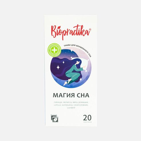 Напиток чайный Биопрактика Магия сна травяной 40г