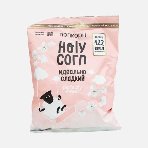 Попкорн Холи Корн Воздушная кукуруза Сладкая 45г