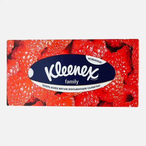 Салфетки Клинекс Фэмили к/к 150шт
