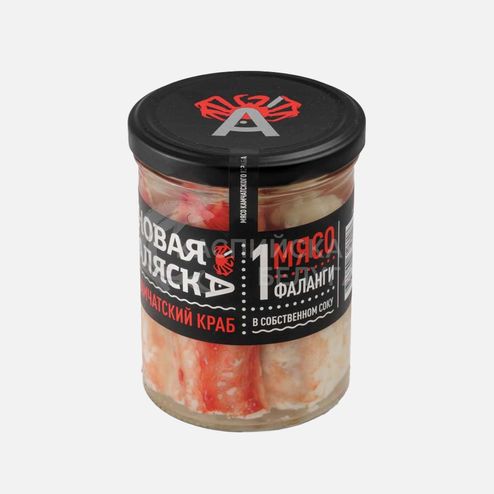 Мясо краба Новая Аляска первая фаланга в с/с ст/б 330г