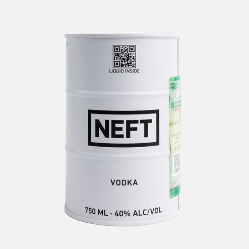 Водка Нефть 40% ж/б 0,75л
