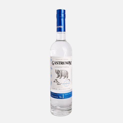 Водка Гастроном Купаж №1 Классический 40% ст/б 0,5л