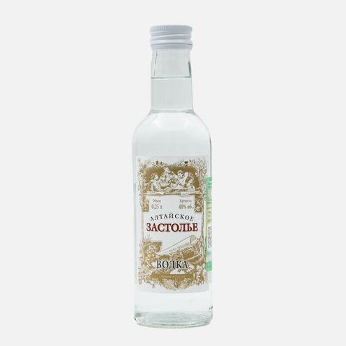 Водка  Алтайское Застолье 40% ст/б 0,25л