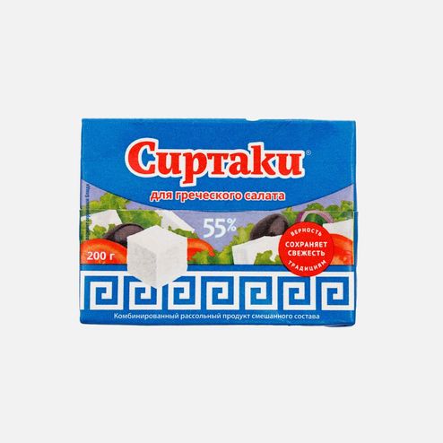 Сыр Сиртаки Фета греческая брынза Оригинальная 200г