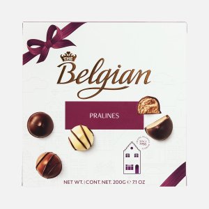 Набор конфет Бельгиан Пралине к/к 200г