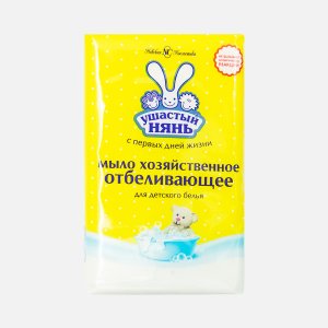 Мыло Ушастый нянь хоз детское с отбел эффектом 180г