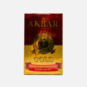 Чай Акбар Золотой FBOP к/к 100г
