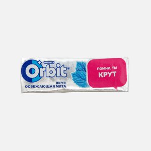 Жевательная резинка Орбит Белоснежный Освежающая Мята 13,6г