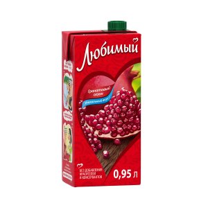Напиток Любимый сокосодержащий Гранатовый сезон т/п 0,95л