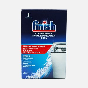 Соль Финиш д/посудомоечн машин специальная 1500г