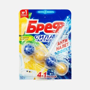Средство д/унит Бреф Сила-Актив 4в1 Лимонная свежесть 50г