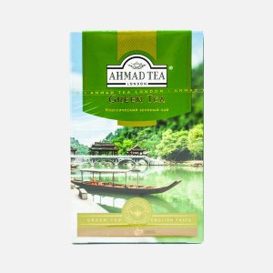 Чай Ахмад Зеленый листовой к/к 90-100г