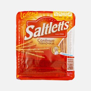 Палочки Салтлетс Классические с морской солью пл/уп 150г
