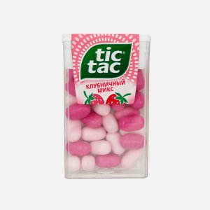 Драже Тик Так Клубничный микс пл/уп 16г