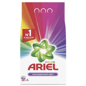 Средство д/стирки Ариэль Колор автомат пл/пак 3кг