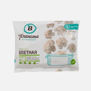 Капуста Планета Витаминов цветная с/м пл/пак 400г