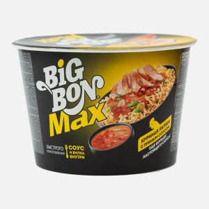 Лапша БигБон с пряным соусом с Курицей карт/чаш 95г