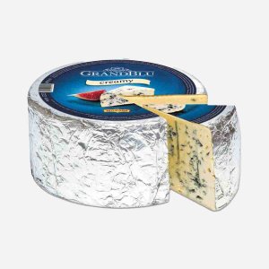 Сыр Милкана ГрандБлю cливочный с голубой плесенью 56% вес