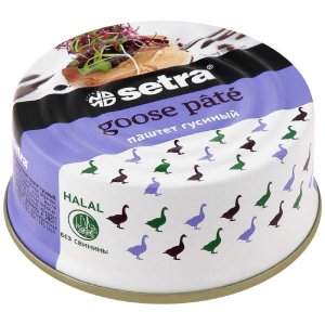 Паштет Сетра гусиный 100г 