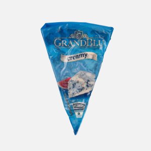 Сыр Милкана ГрандБлю cливочный с голубой плесенью 56% 100г