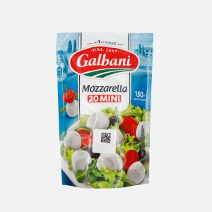 Сыр Гальбани Моцарелла мини 45% 150г