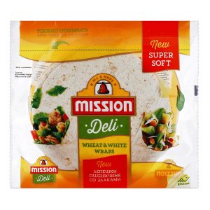 Лепешки Миссион Тортильи пшеничные со злаками пл/уп 250г