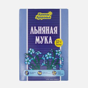 Мука Компас здровья льняная к/к 300г
